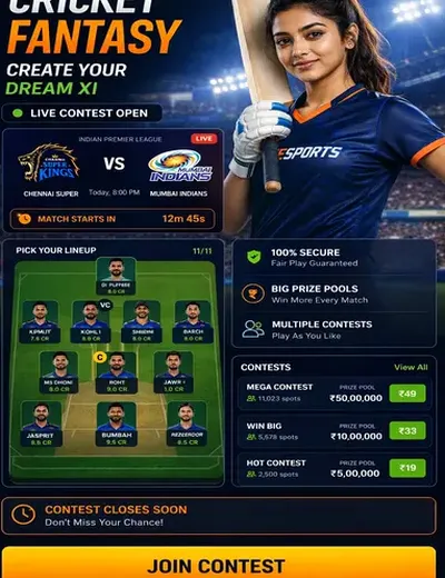 Kasino (kasino) fantasy cricket & matchday visual 3